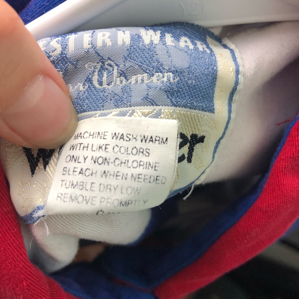 Vintage Western Wear Wrangler top - Picture 6 of 6